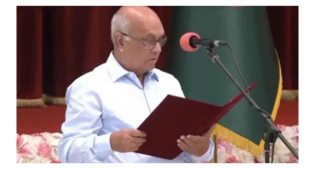  উপদেষ্টা ফারুক-ই-আজম মুক্তিযুদ্ধ বিষয়ক মন্ত্রণালয়ের দায়িত্বে